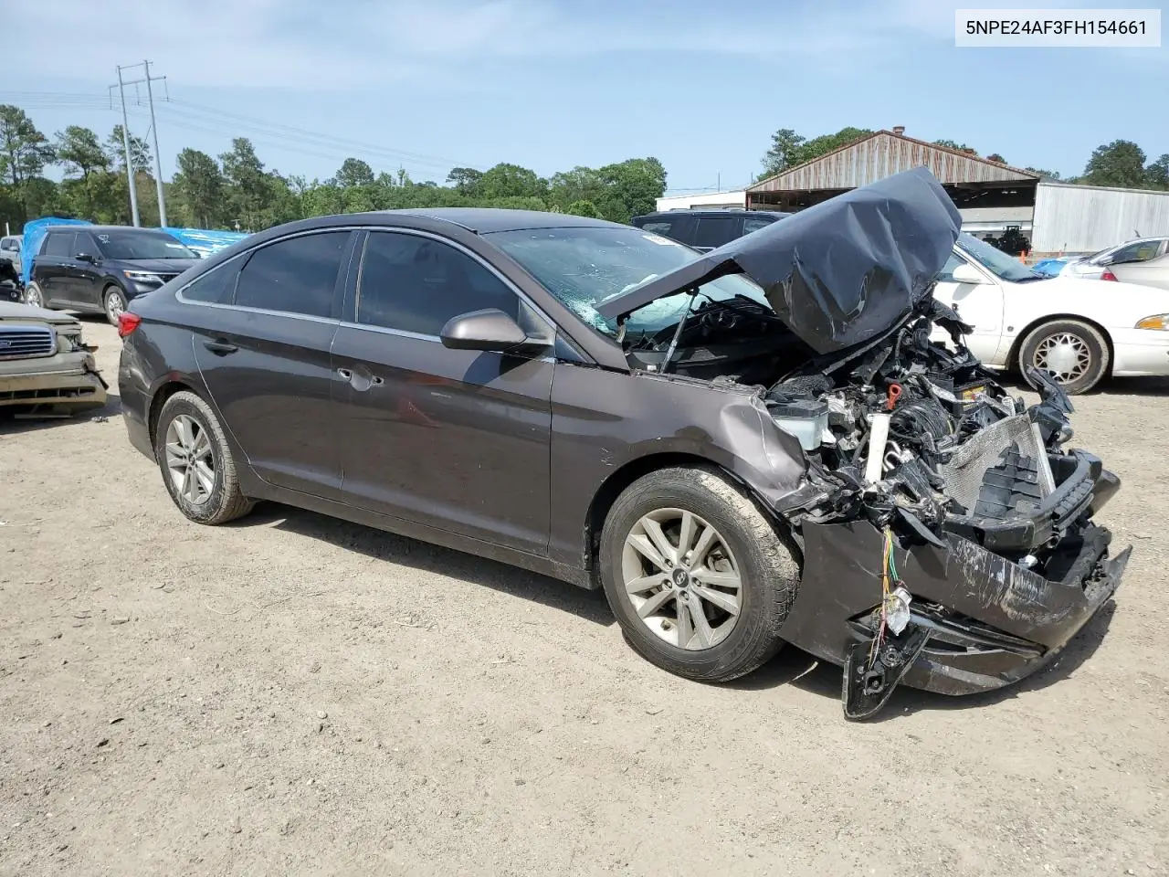 2015 Hyundai Sonata Se VIN: 5NPE24AF3FH154661 Lot: 56936905