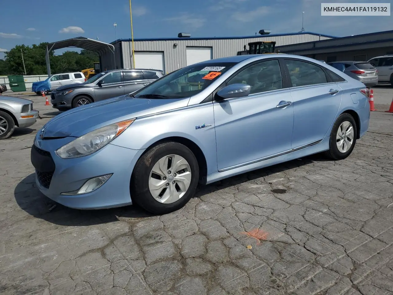 2015 Hyundai Sonata Hybrid VIN: KMHEC4A41FA119132 Lot: 57209165