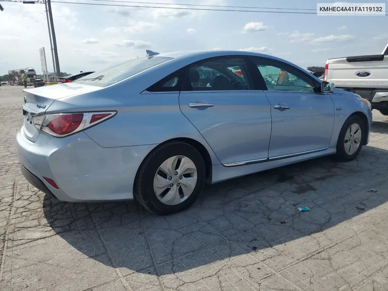 2015 Hyundai Sonata Hybrid VIN: KMHEC4A41FA119132 Lot: 57209165