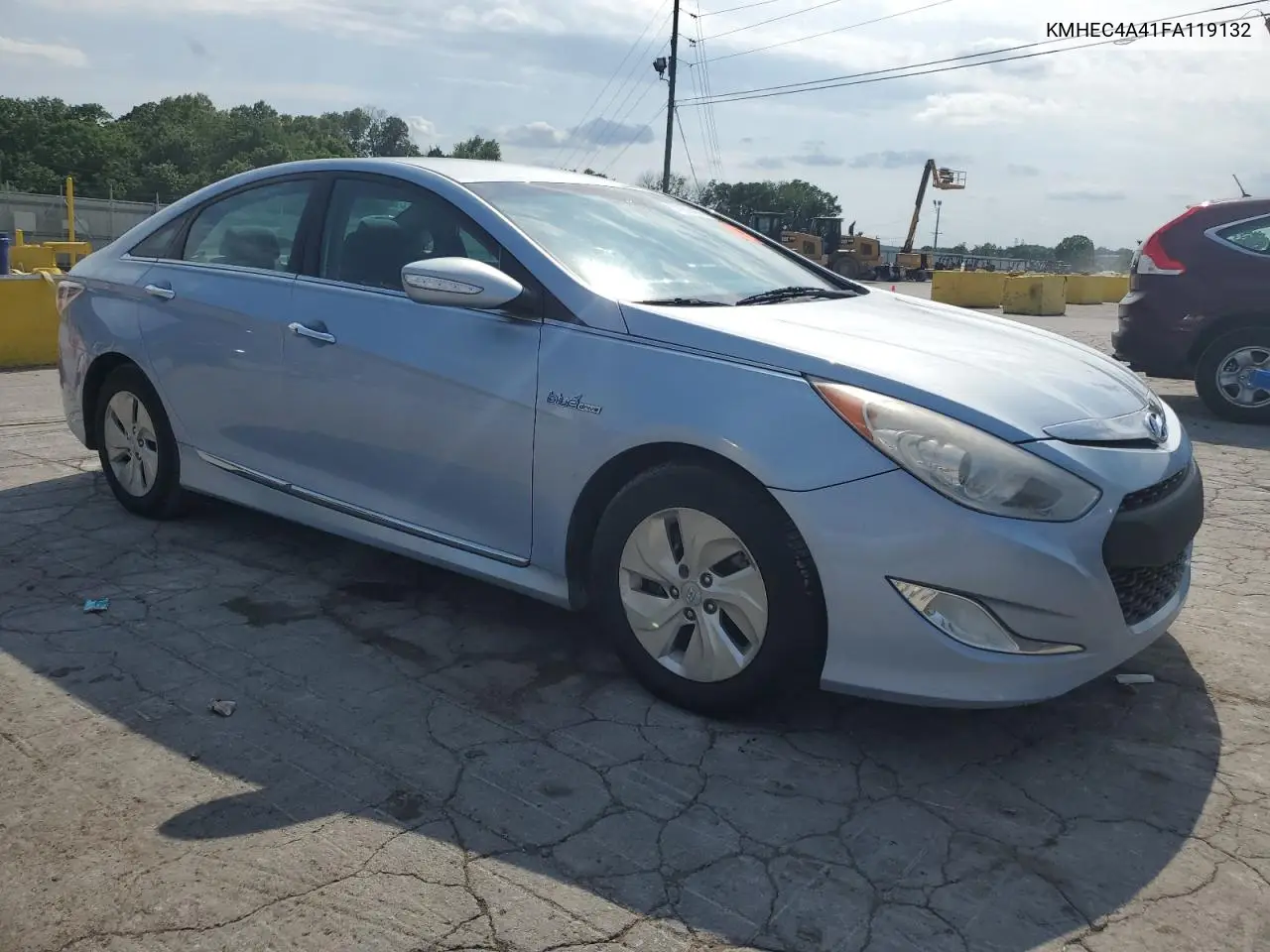 2015 Hyundai Sonata Hybrid VIN: KMHEC4A41FA119132 Lot: 57209165