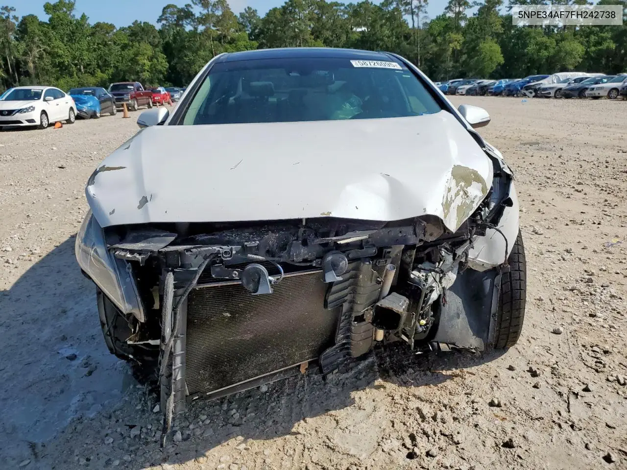 2015 Hyundai Sonata Sport VIN: 5NPE34AF7FH242738 Lot: 58726095