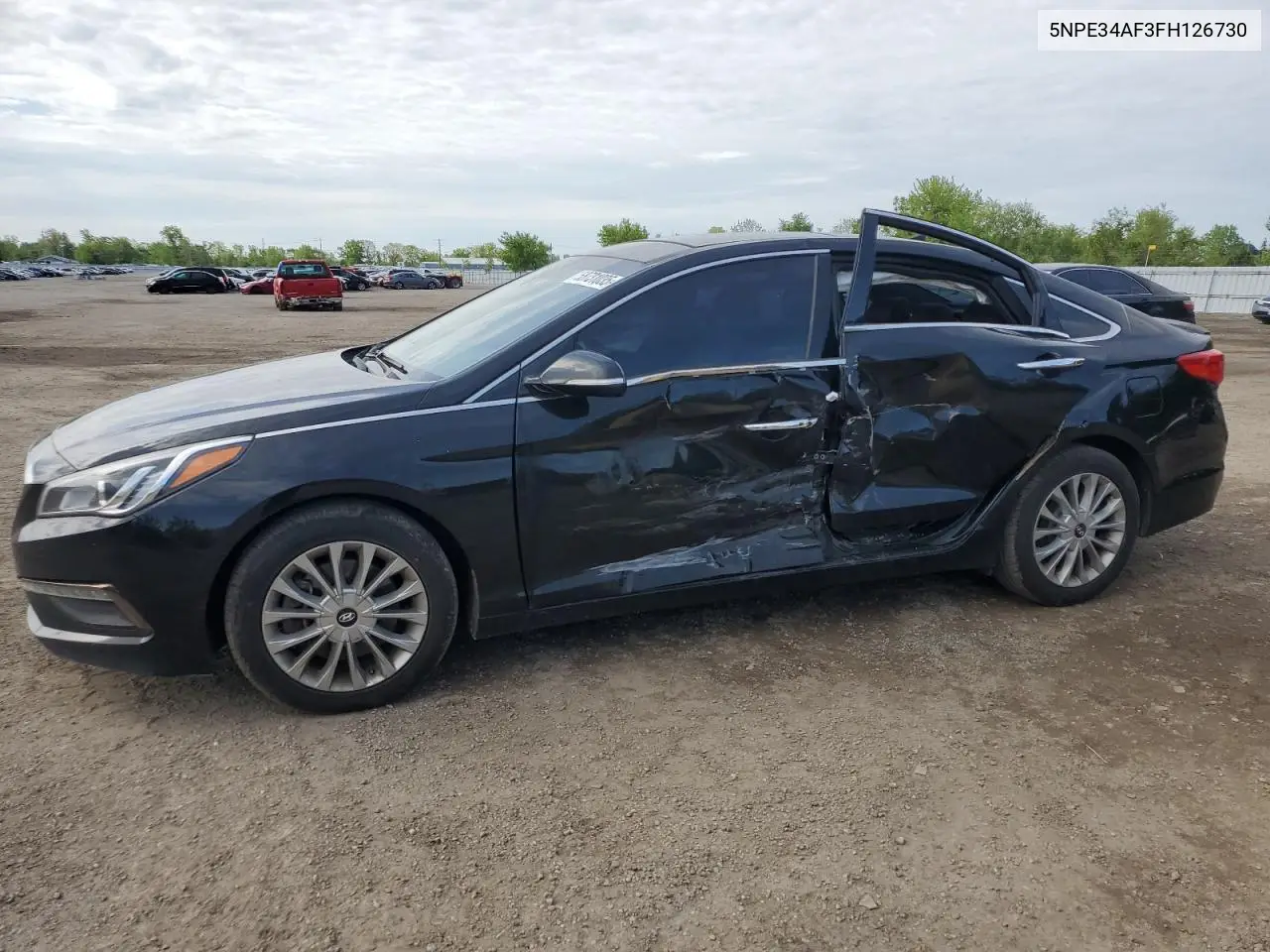 2015 Hyundai Sonata Sport VIN: 5NPE34AF3FH126730 Lot: 58731035