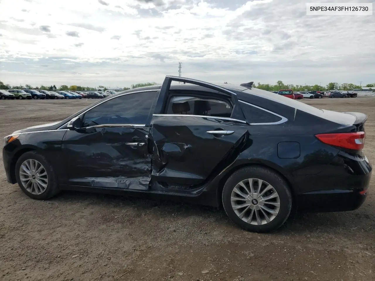 2015 Hyundai Sonata Sport VIN: 5NPE34AF3FH126730 Lot: 58731035