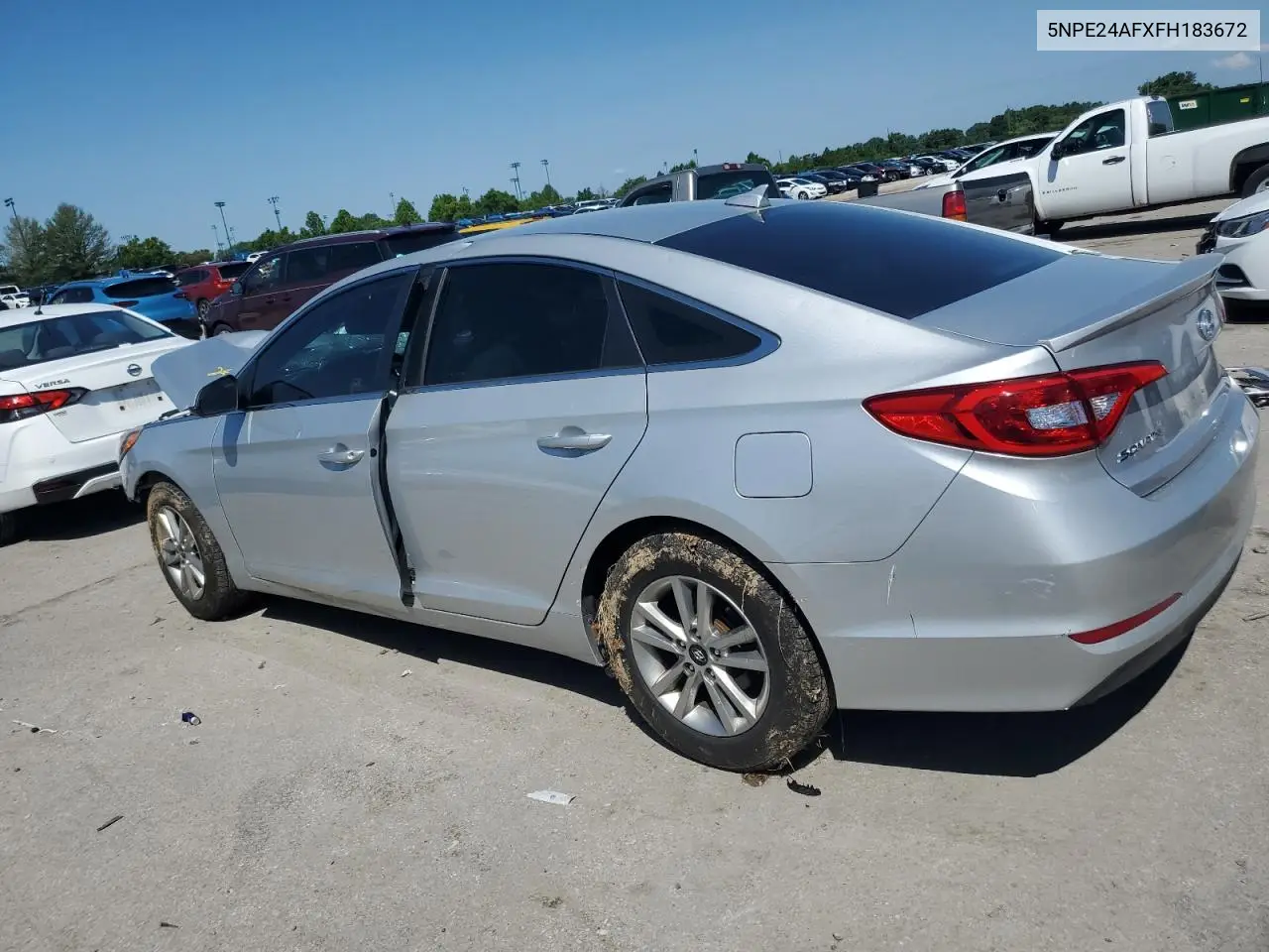 2015 Hyundai Sonata Se VIN: 5NPE24AFXFH183672 Lot: 58748145