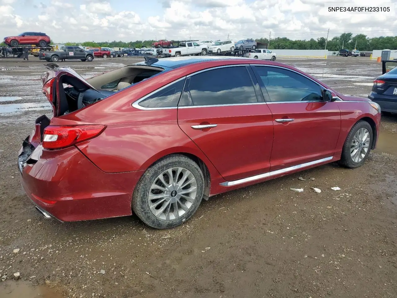 2015 Hyundai Sonata Sport VIN: 5NPE34AF0FH233105 Lot: 58965055