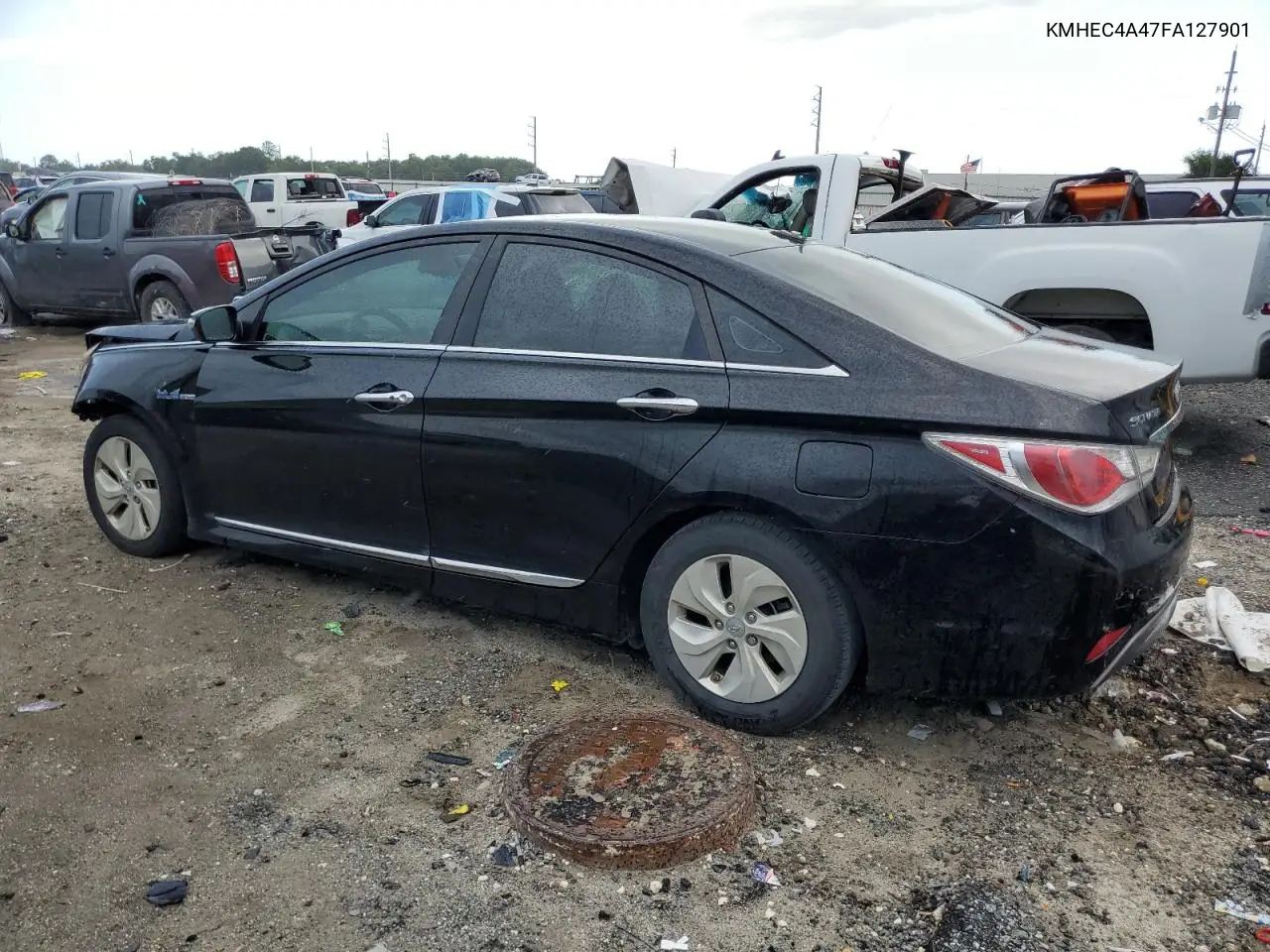 2015 Hyundai Sonata Hybrid VIN: KMHEC4A47FA127901 Lot: 60273925