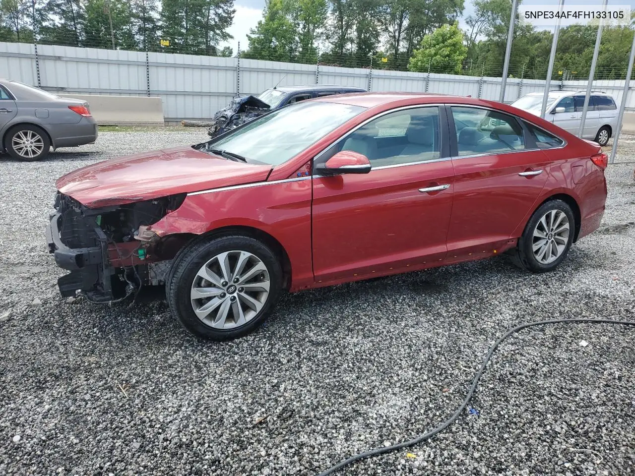2015 Hyundai Sonata Sport VIN: 5NPE34AF4FH133105 Lot: 61552725