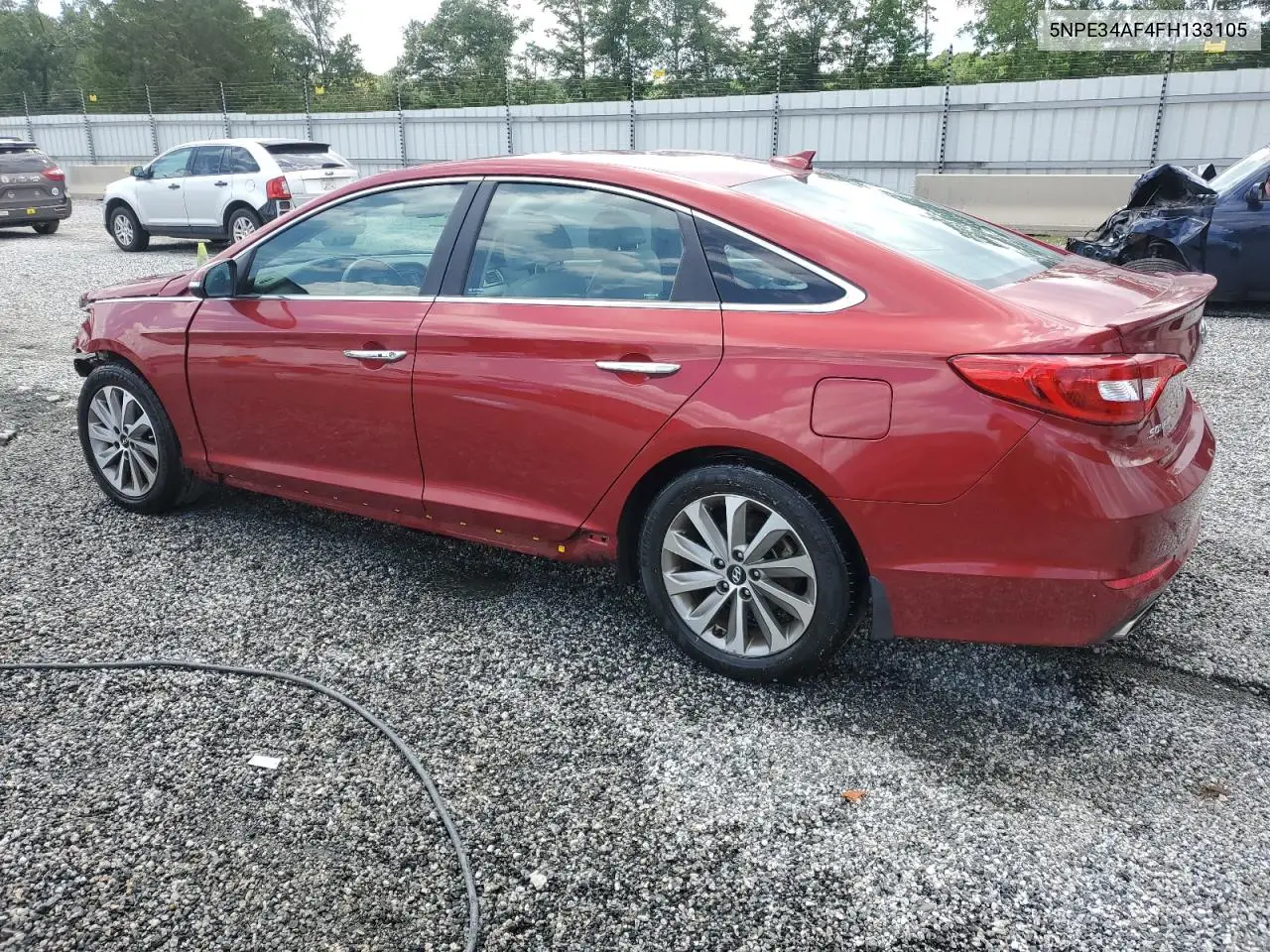 2015 Hyundai Sonata Sport VIN: 5NPE34AF4FH133105 Lot: 61552725