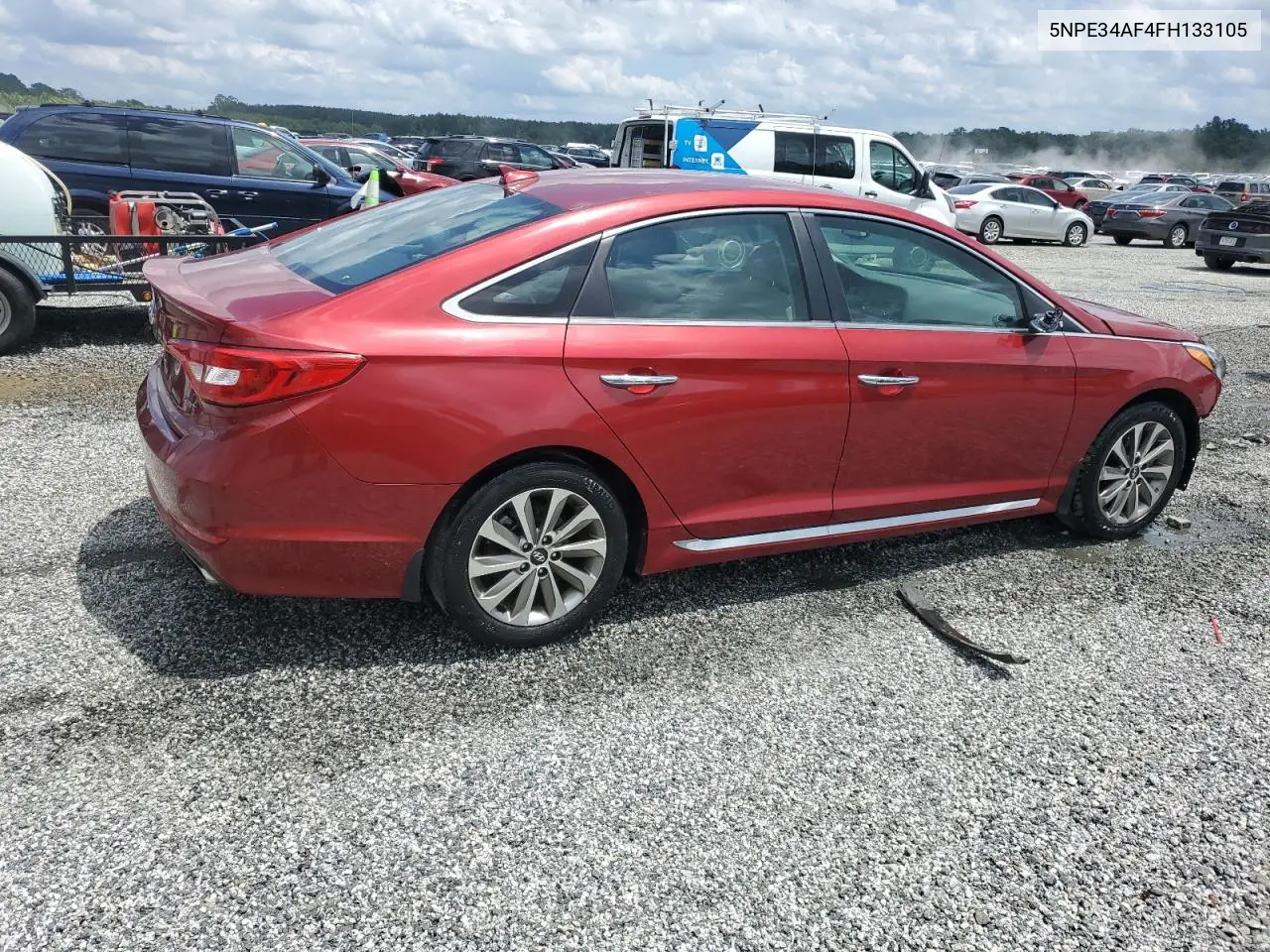 2015 Hyundai Sonata Sport VIN: 5NPE34AF4FH133105 Lot: 61552725