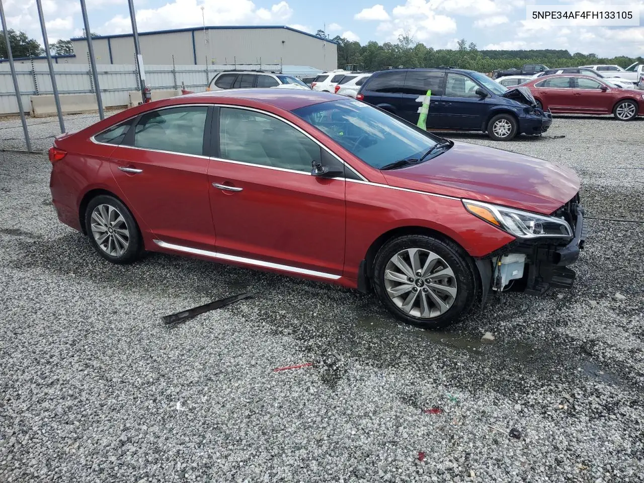 2015 Hyundai Sonata Sport VIN: 5NPE34AF4FH133105 Lot: 61552725