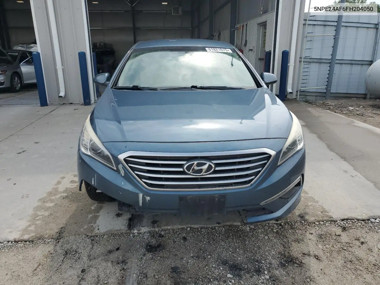 2015 Hyundai Sonata Se VIN: 5NPE24AF6FH204050 Lot: 61821075