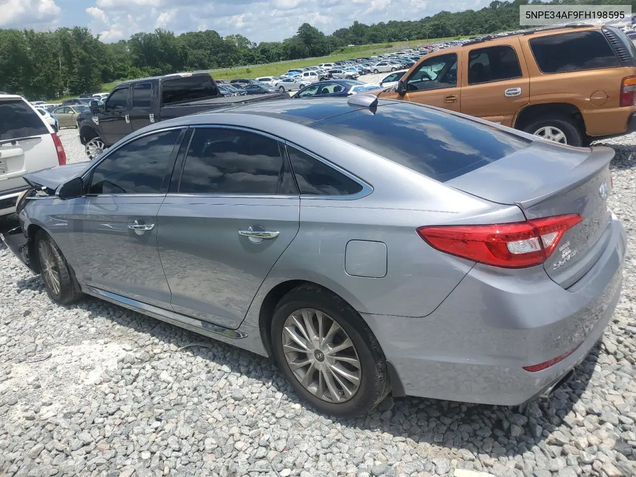 2015 Hyundai Sonata Sport VIN: 5NPE34AF9FH198595 Lot: 62004545