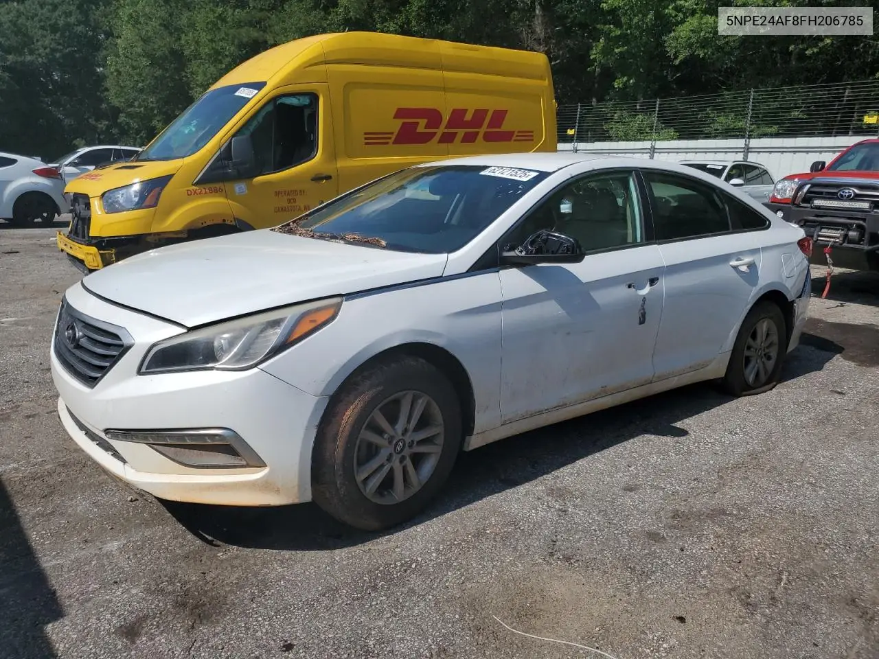 2015 Hyundai Sonata Se VIN: 5NPE24AF8FH206785 Lot: 62121525
