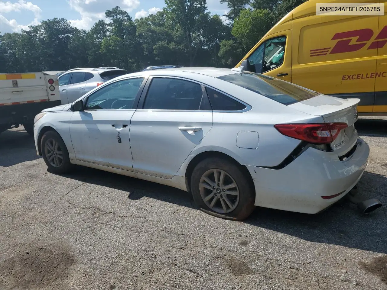 2015 Hyundai Sonata Se VIN: 5NPE24AF8FH206785 Lot: 62121525