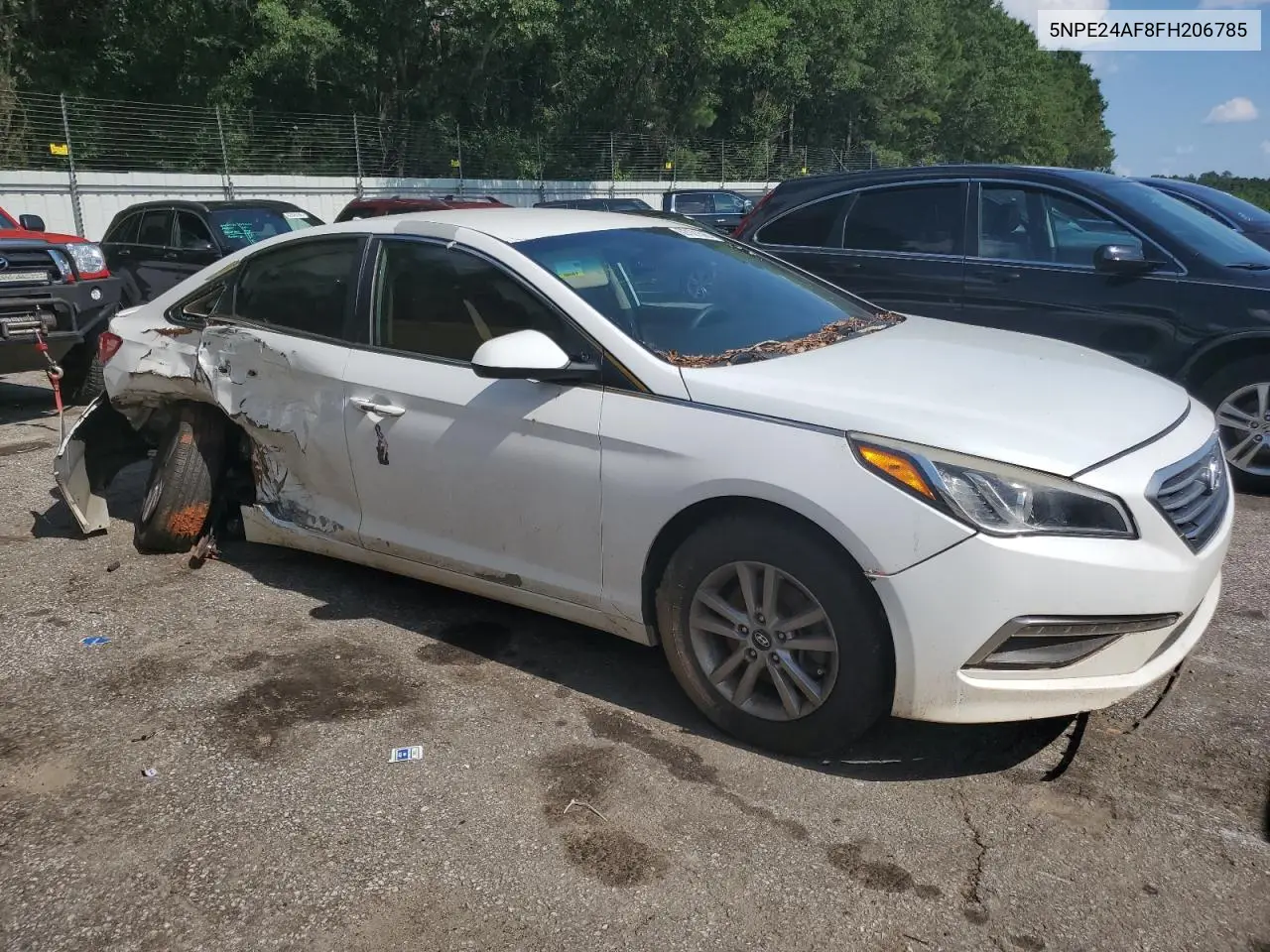 2015 Hyundai Sonata Se VIN: 5NPE24AF8FH206785 Lot: 62121525