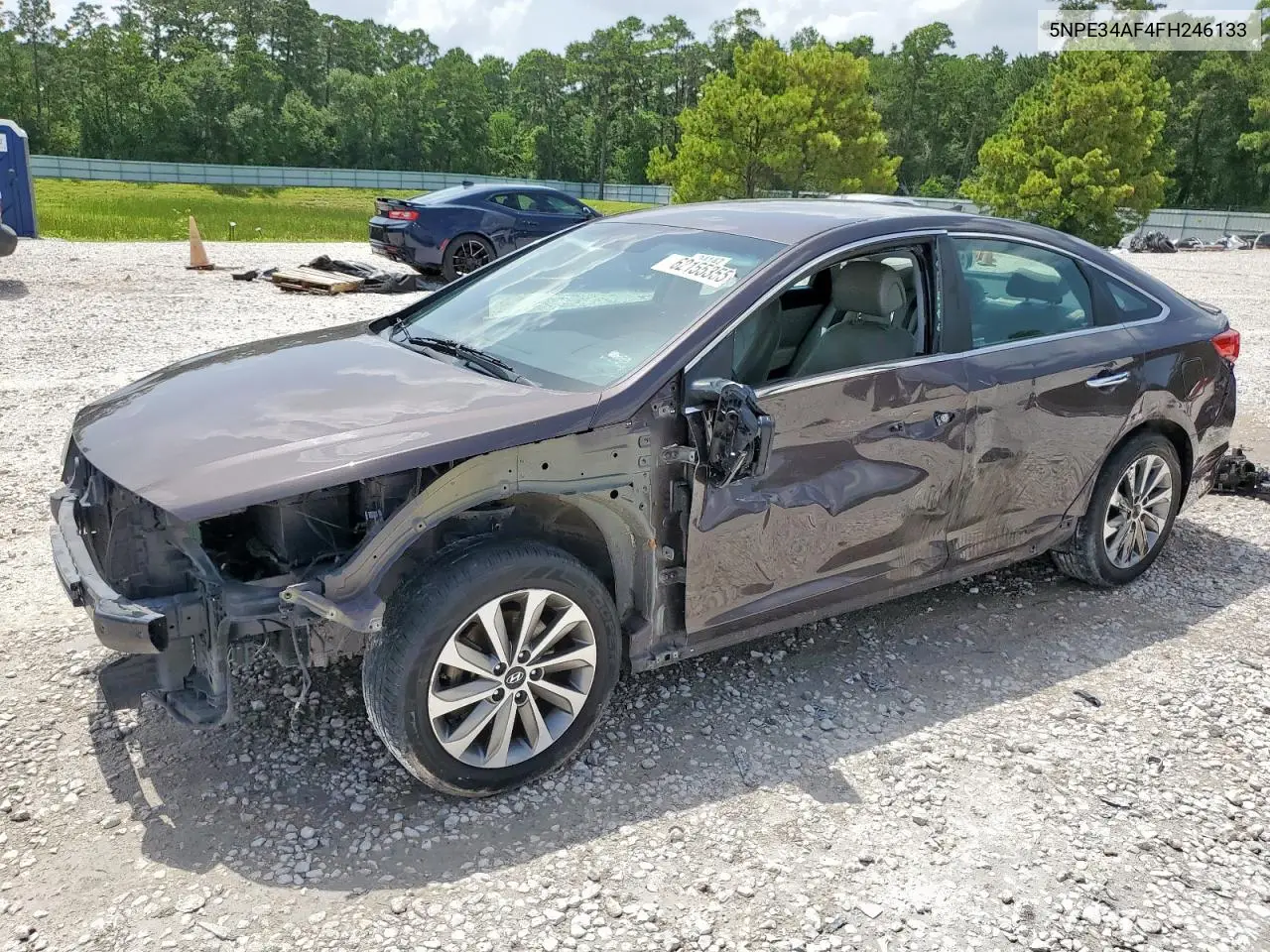 5npe34af4fh246133 5NPE34AF4FH246133 2015 Hyundai Sonata Sport