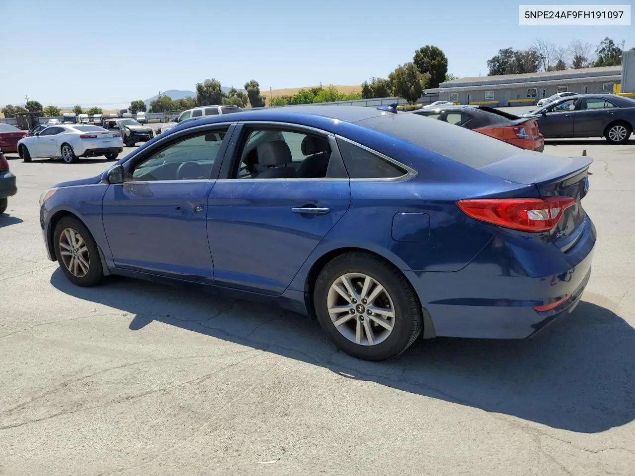 2015 Hyundai Sonata Se VIN: 5NPE24AF9FH191097 Lot: 62307935