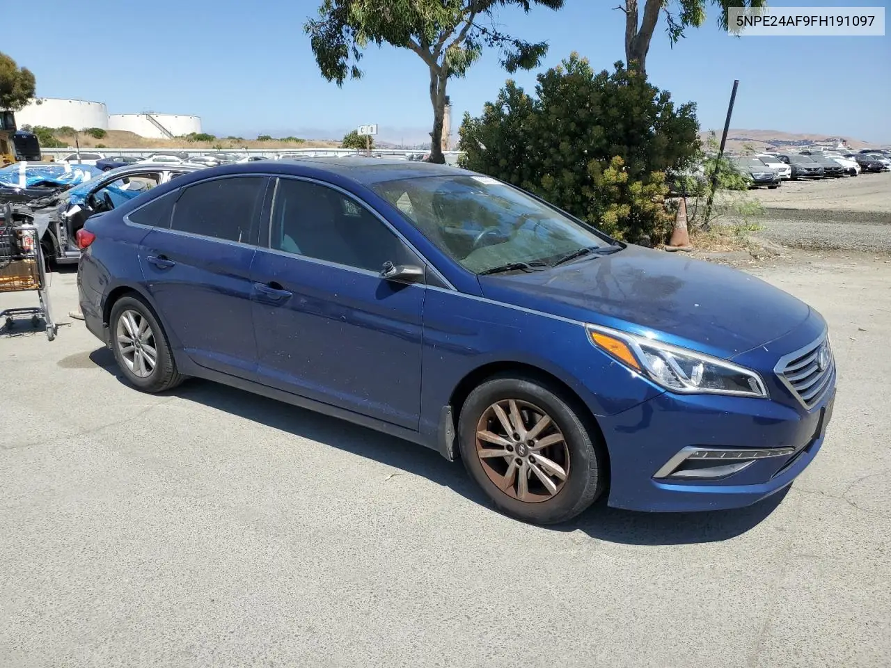 2015 Hyundai Sonata Se VIN: 5NPE24AF9FH191097 Lot: 62307935