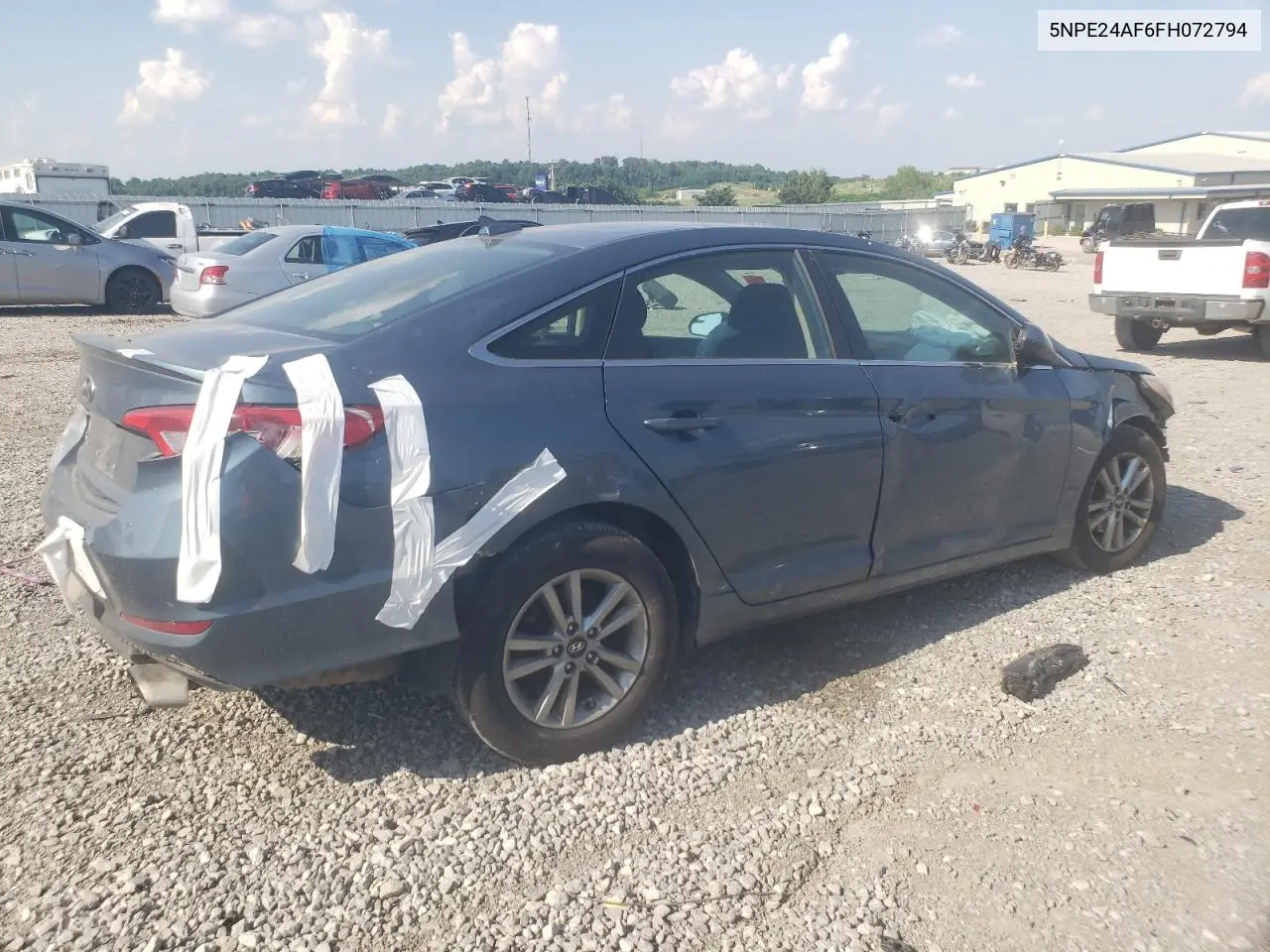 2015 Hyundai Sonata Se VIN: 5NPE24AF6FH072794 Lot: 62517345