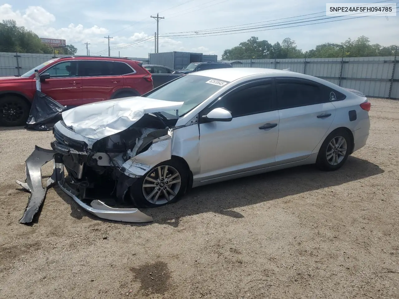 2015 Hyundai Sonata Se VIN: 5NPE24AF5FH094785 Lot: 62520645