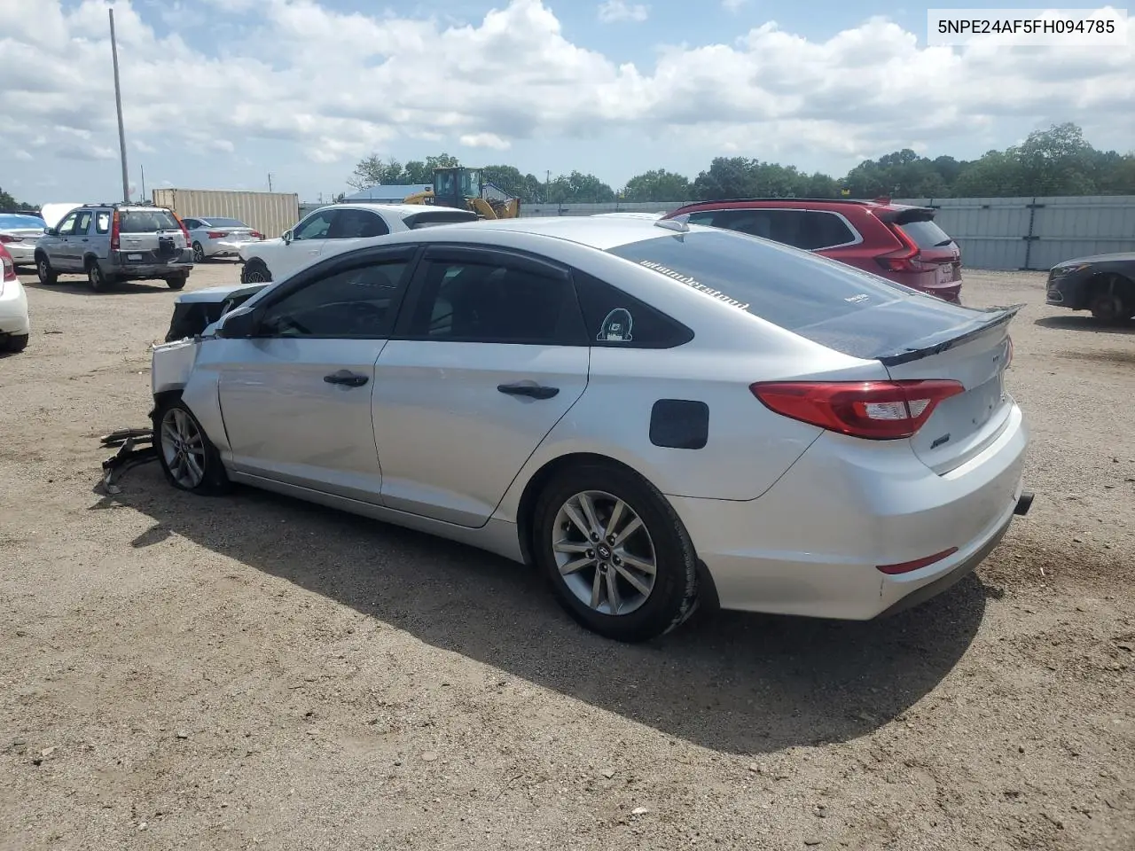 2015 Hyundai Sonata Se VIN: 5NPE24AF5FH094785 Lot: 62520645