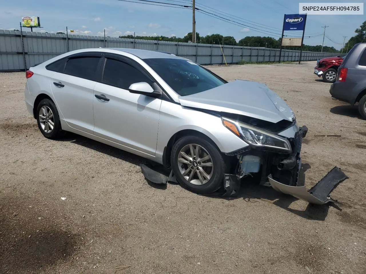 2015 Hyundai Sonata Se VIN: 5NPE24AF5FH094785 Lot: 62520645