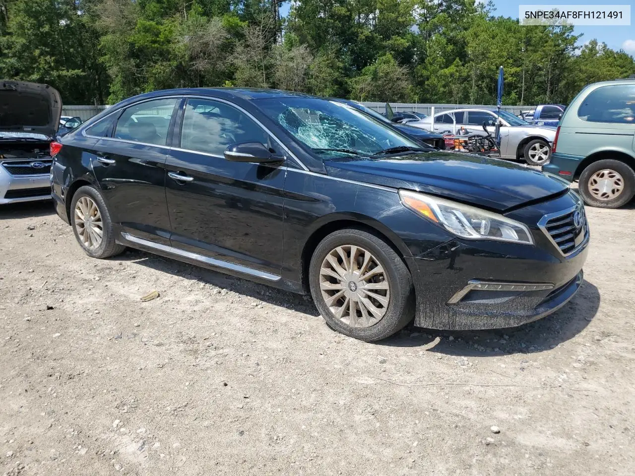 2015 Hyundai Sonata Sport VIN: 5NPE34AF8FH121491 Lot: 62679475