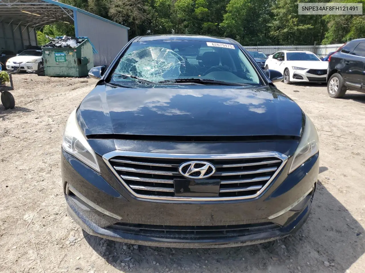 2015 Hyundai Sonata Sport VIN: 5NPE34AF8FH121491 Lot: 62679475