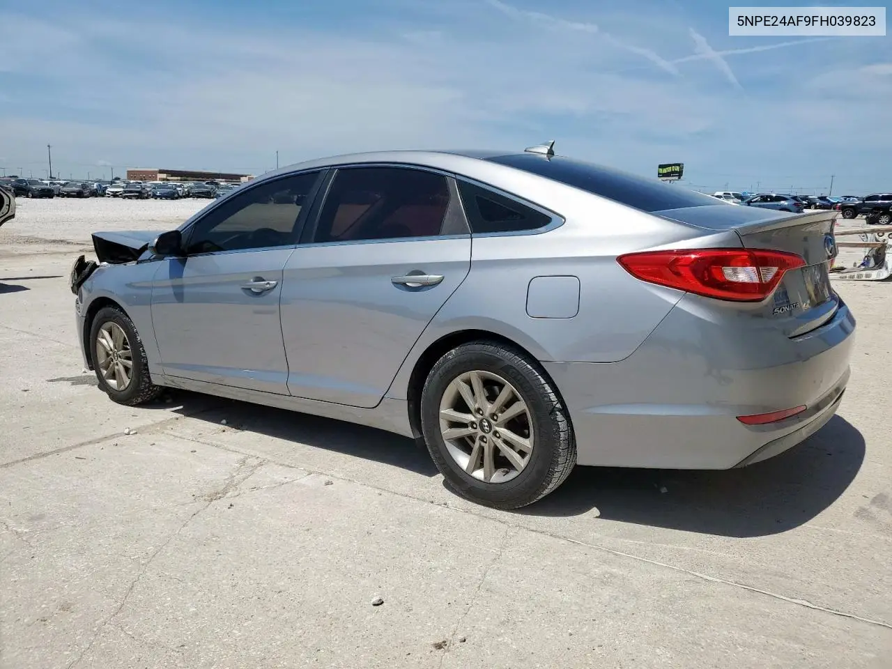 2015 Hyundai Sonata Se VIN: 5NPE24AF9FH039823 Lot: 62842575