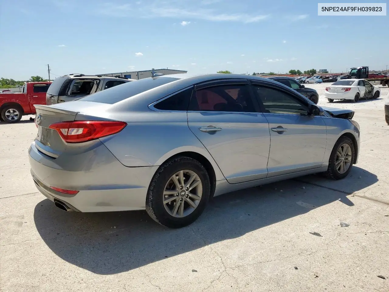 2015 Hyundai Sonata Se VIN: 5NPE24AF9FH039823 Lot: 62842575
