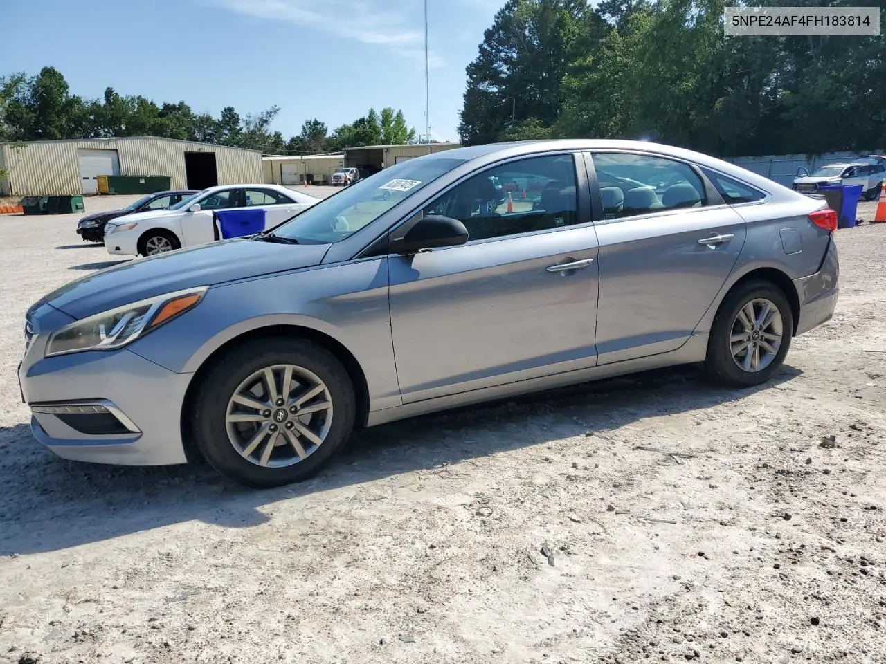 2015 Hyundai Sonata Se VIN: 5NPE24AF4FH183814 Lot: 62857475