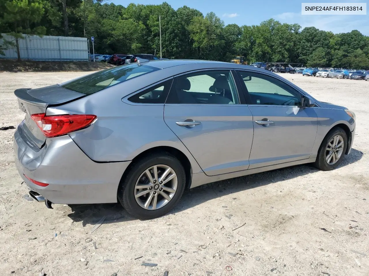 2015 Hyundai Sonata Se VIN: 5NPE24AF4FH183814 Lot: 62857475