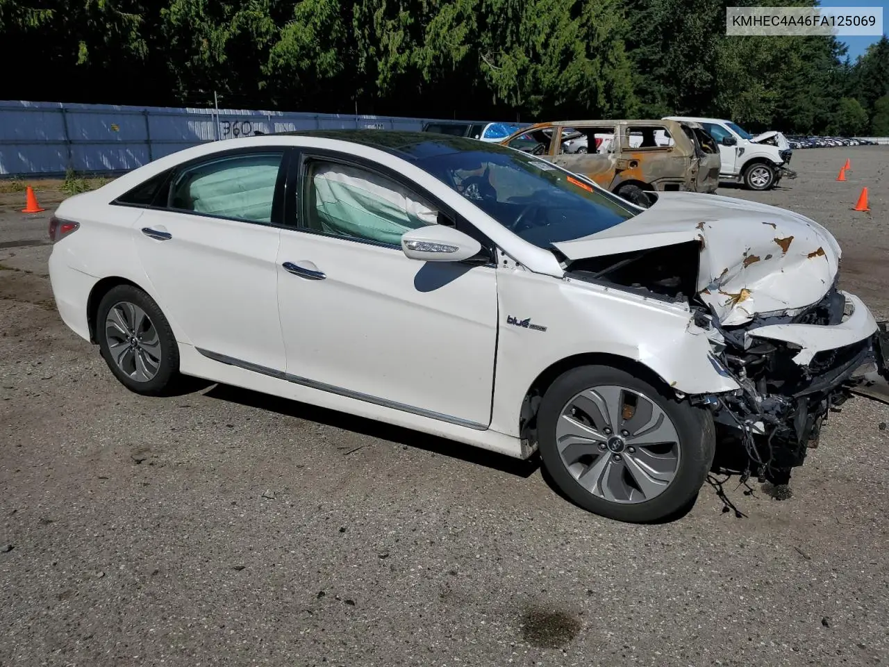 2015 Hyundai Sonata Hybrid VIN: KMHEC4A46FA125069 Lot: 62871975