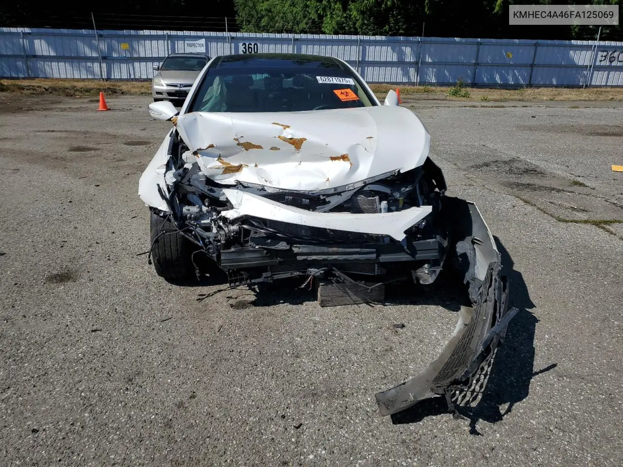 2015 Hyundai Sonata Hybrid VIN: KMHEC4A46FA125069 Lot: 62871975