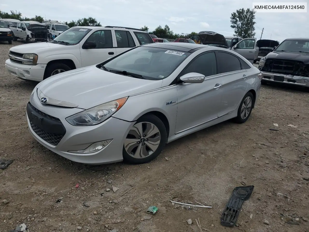 2015 Hyundai Sonata Hybrid VIN: KMHEC4A48FA124540 Lot: 62877665