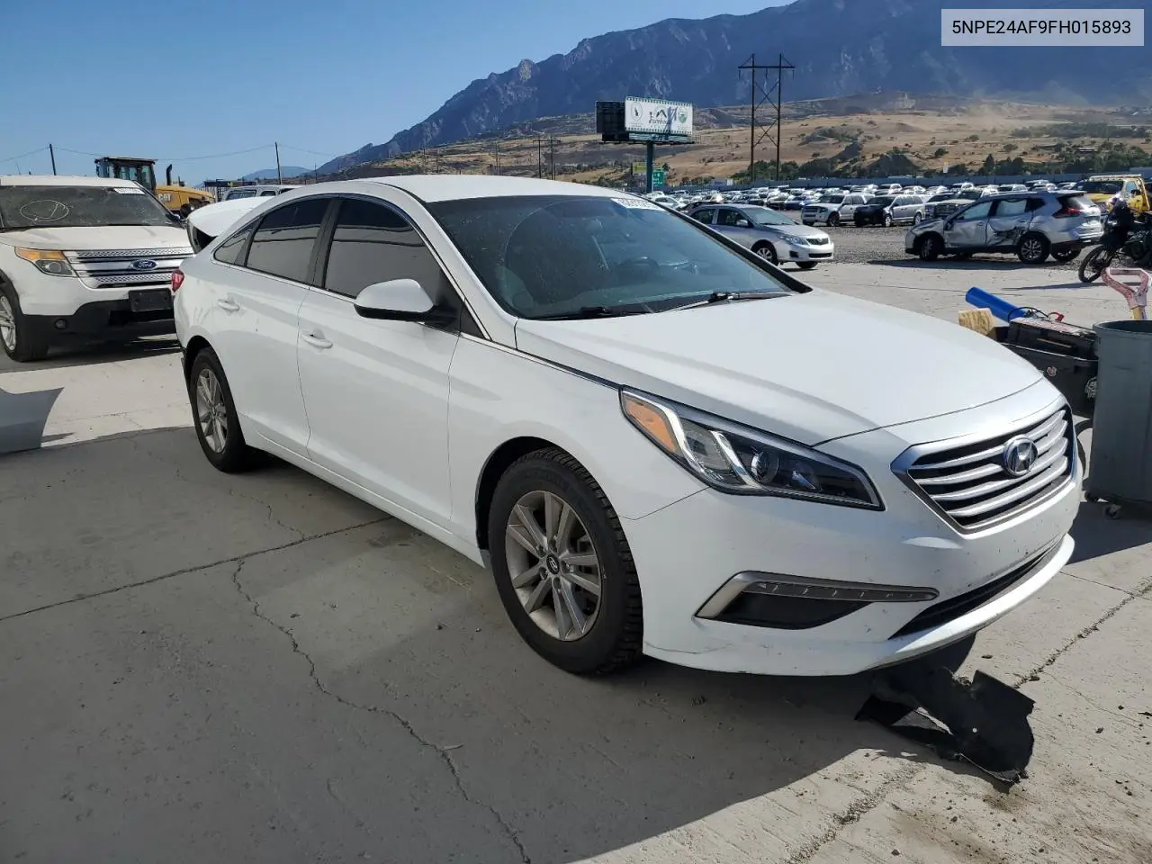 2015 Hyundai Sonata Se VIN: 5NPE24AF9FH015893 Lot: 62913215