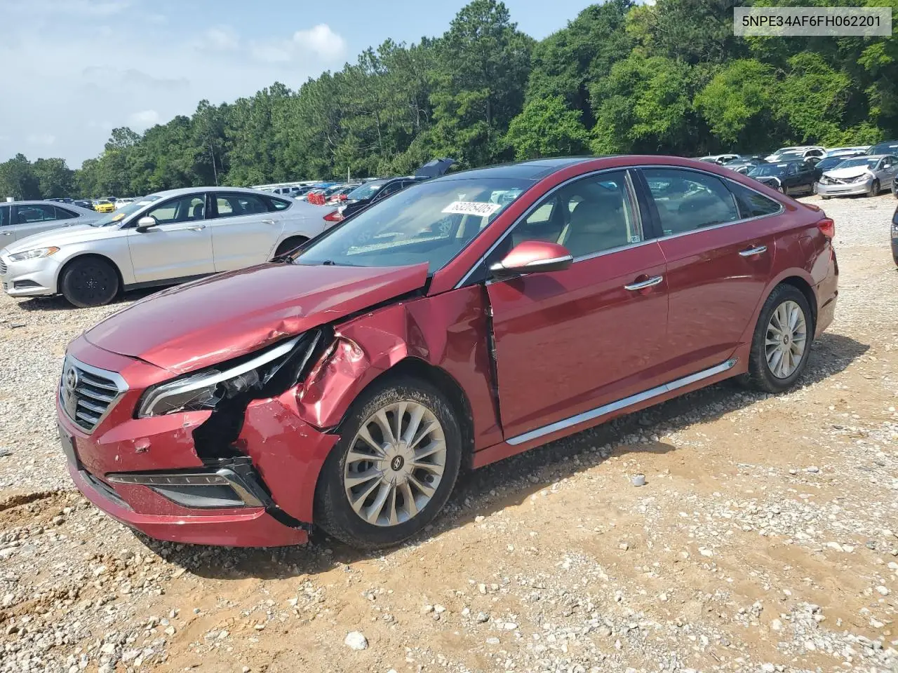 2015 Hyundai Sonata Sport VIN: 5NPE34AF6FH062201 Lot: 63205405