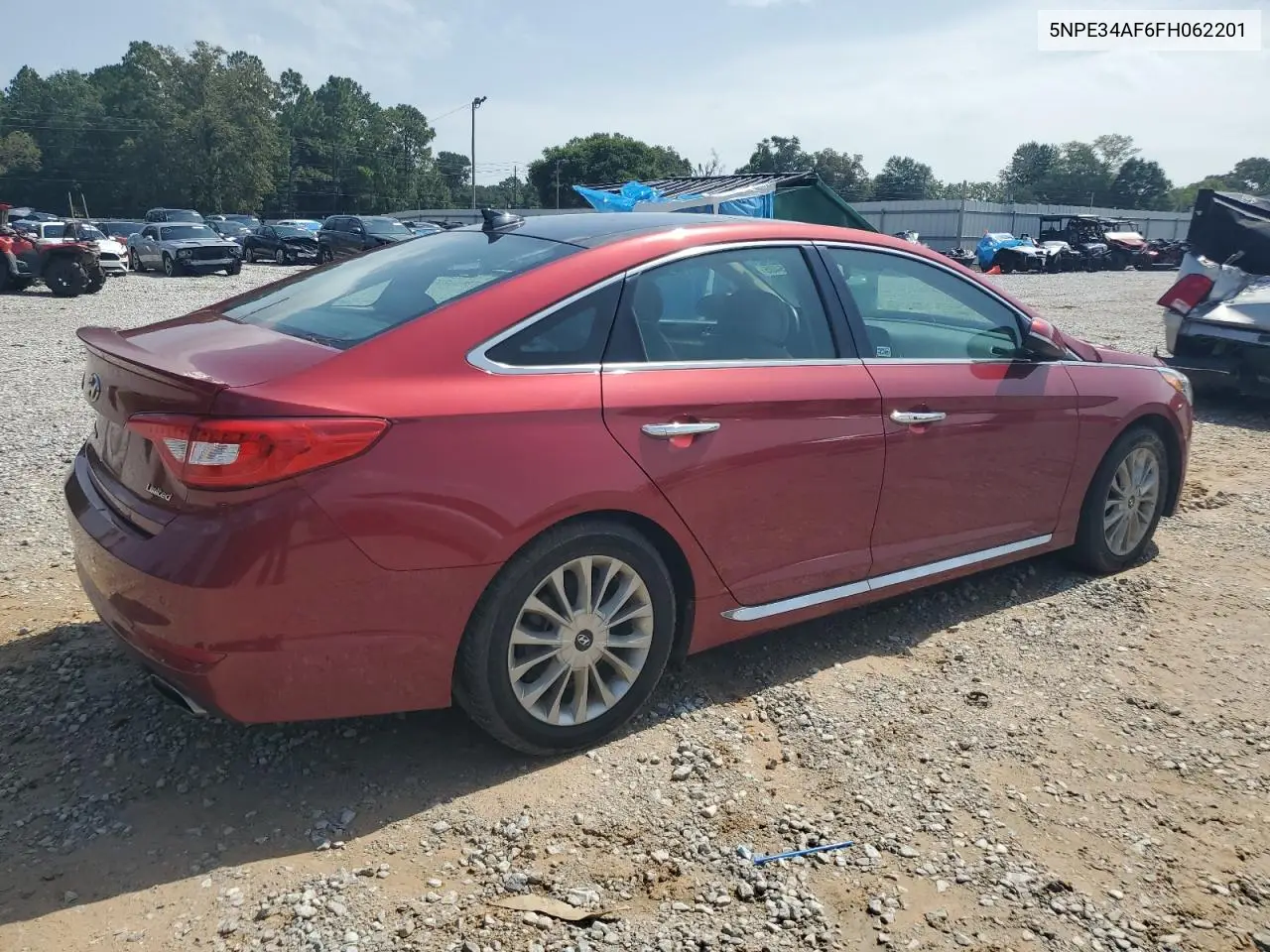 2015 Hyundai Sonata Sport VIN: 5NPE34AF6FH062201 Lot: 63205405