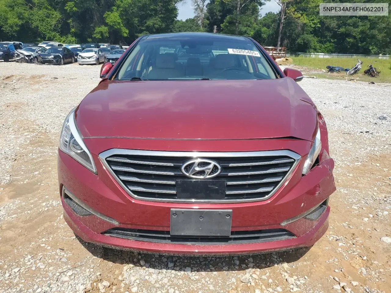 2015 Hyundai Sonata Sport VIN: 5NPE34AF6FH062201 Lot: 63205405