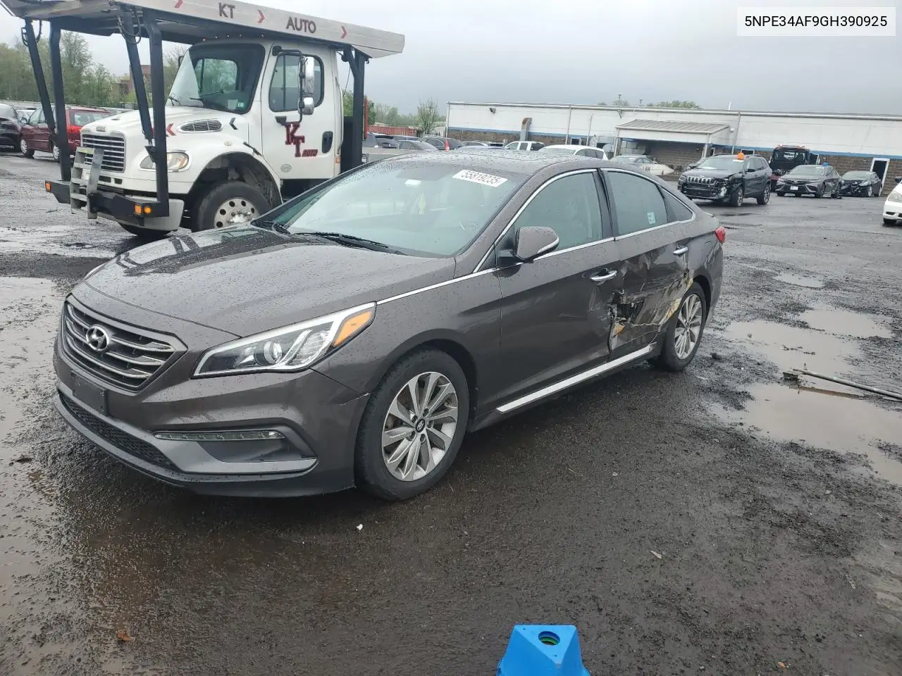 2016 Hyundai Sonata Sport VIN: 5NPE34AF9GH390925 Lot: 55819235