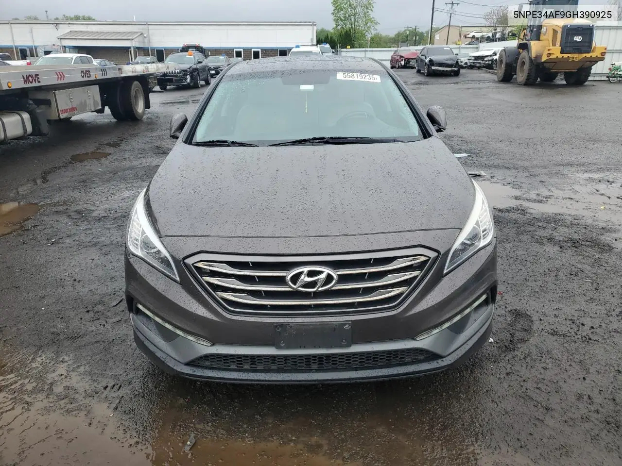 2016 Hyundai Sonata Sport VIN: 5NPE34AF9GH390925 Lot: 55819235