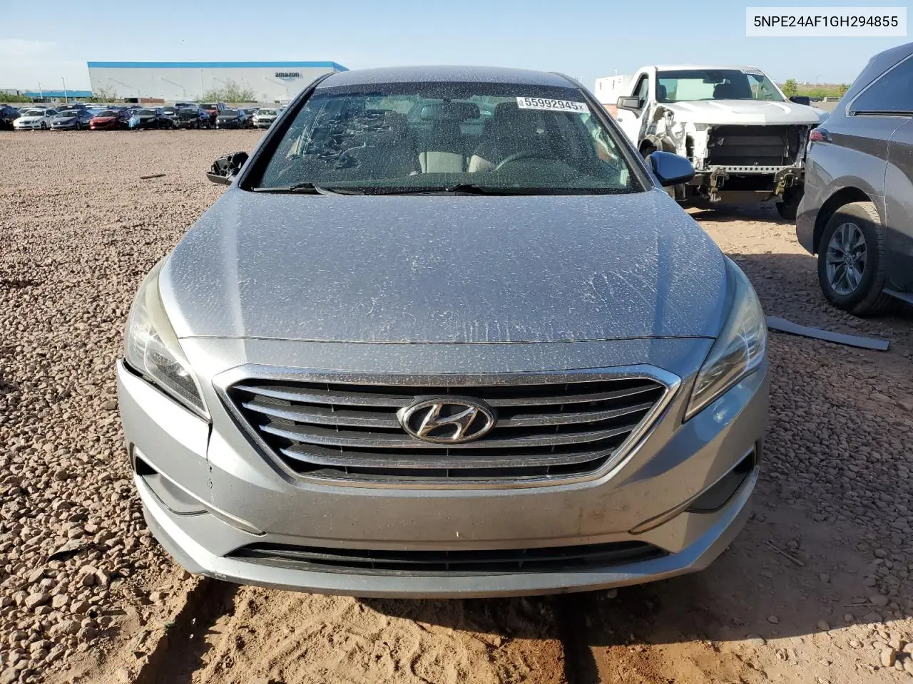2016 Hyundai Sonata Se VIN: 5NPE24AF1GH294855 Lot: 55992945