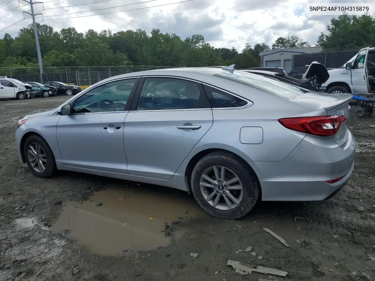 2016 Hyundai Sonata Se VIN: 5NPE24AF1GH315879 Lot: 56278565