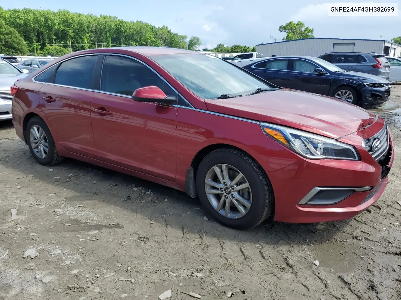 2016 Hyundai Sonata Se VIN: 5NPE24AF4GH382699 Lot: 56337025