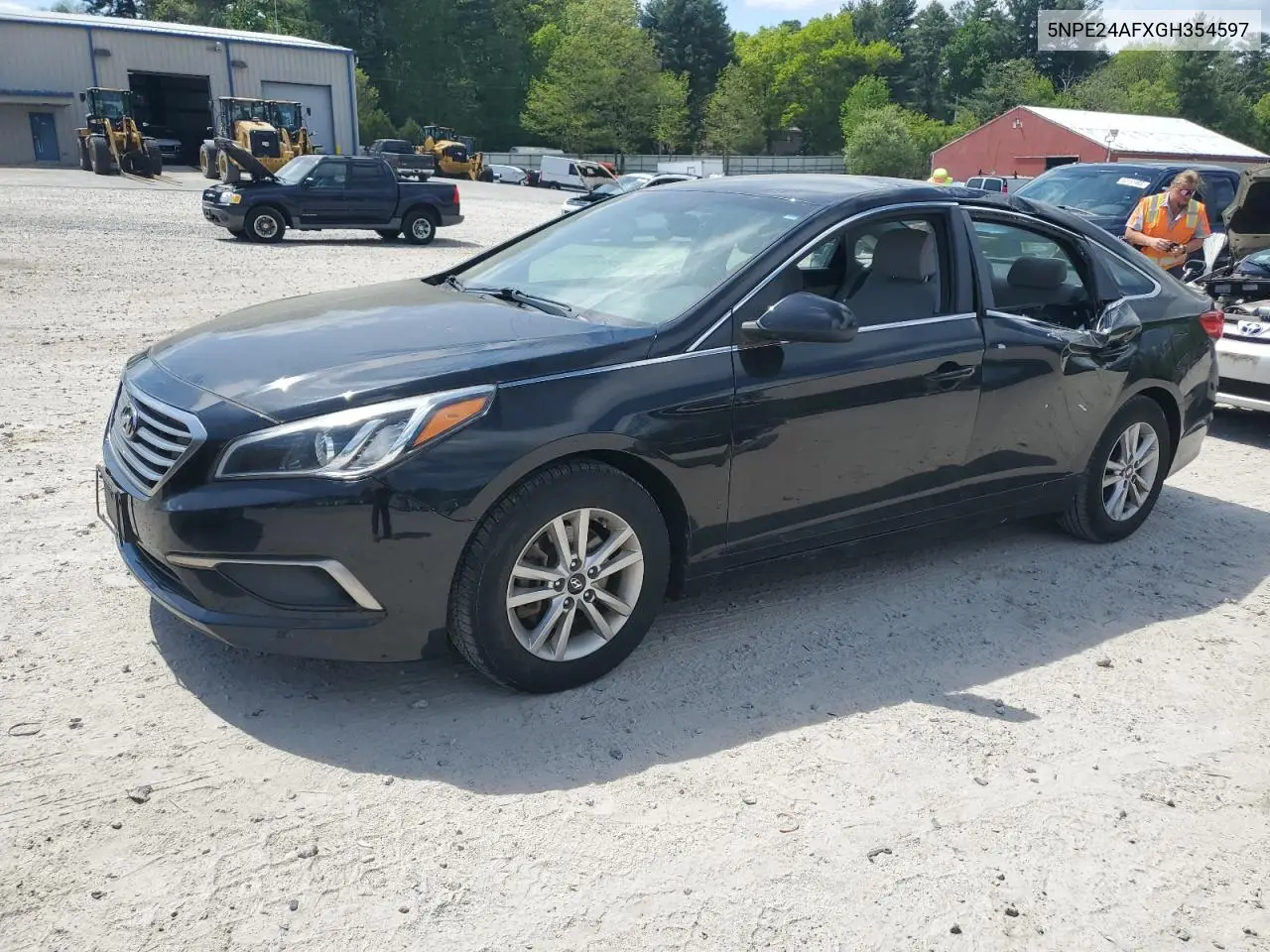 2016 Hyundai Sonata Se VIN: 5NPE24AFXGH354597 Lot: 56630145