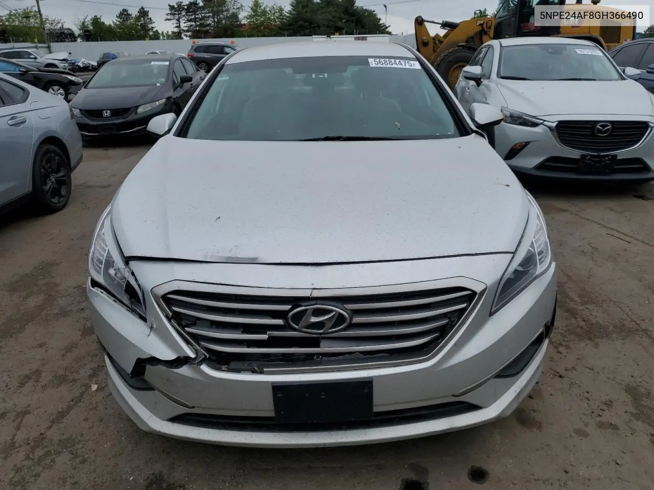 2016 Hyundai Sonata Se VIN: 5NPE24AF8GH366490 Lot: 56884475