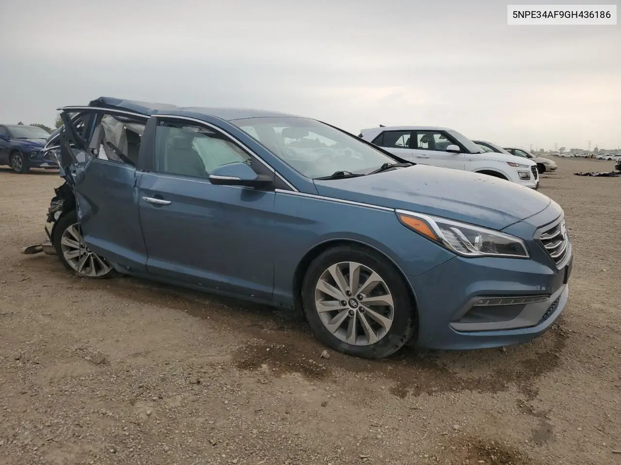 2016 Hyundai Sonata Sport VIN: 5NPE34AF9GH436186 Lot: 59007195
