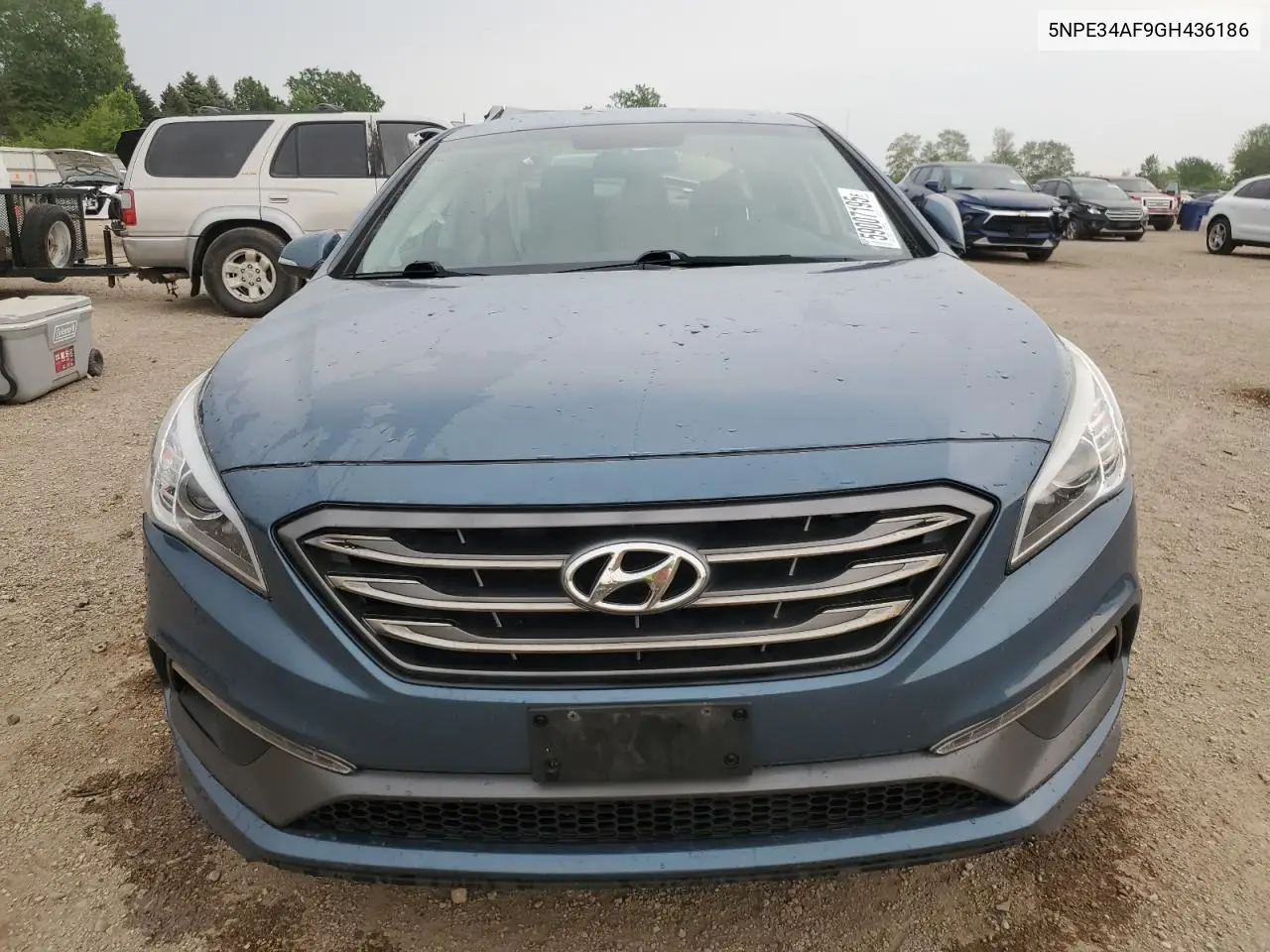 2016 Hyundai Sonata Sport VIN: 5NPE34AF9GH436186 Lot: 59007195