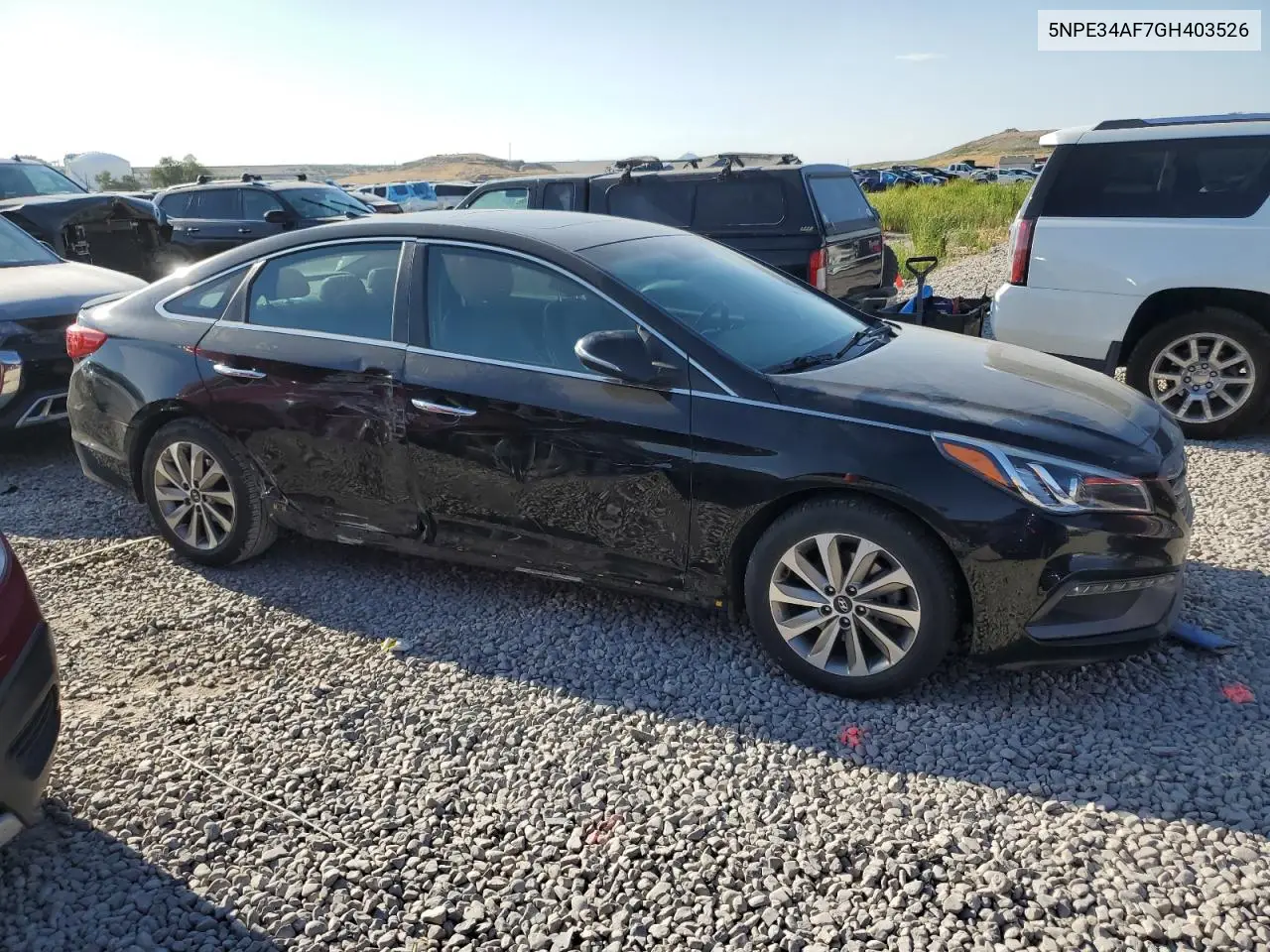 2016 Hyundai Sonata Sport VIN: 5NPE34AF7GH403526 Lot: 62592375