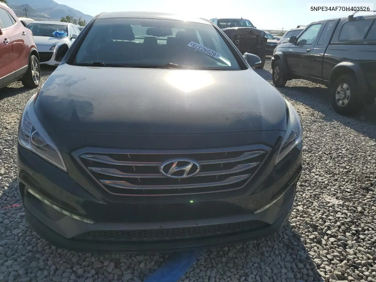 2016 Hyundai Sonata Sport VIN: 5NPE34AF7GH403526 Lot: 62592375